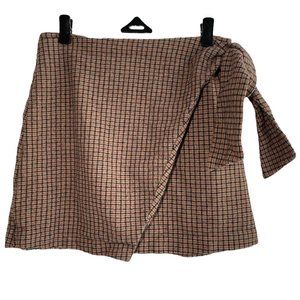 Aritzia Wilfred Wrap-Front Skirt size 4